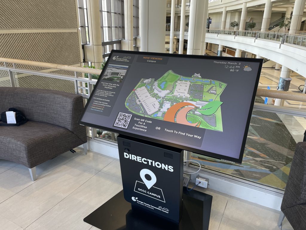 Wayfinding for convention centers